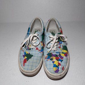 Vans Era Globe Pattern